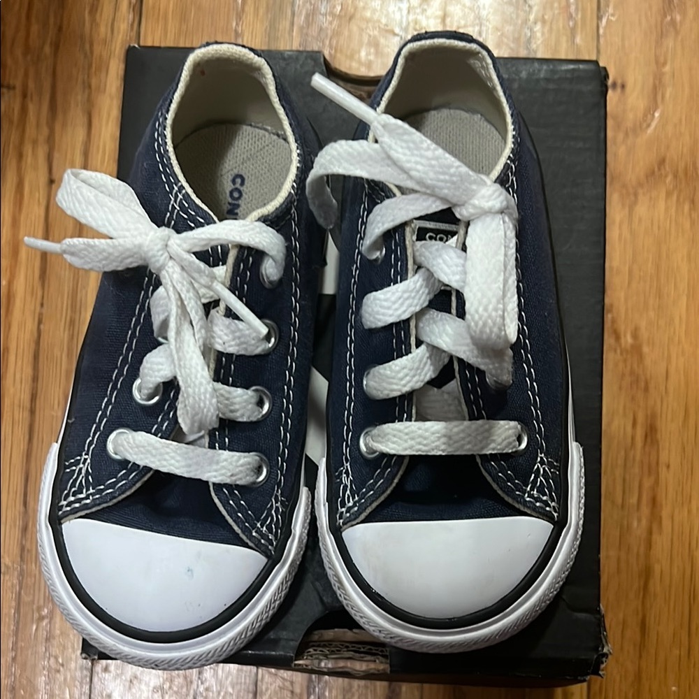 Converse Kids Navy Sneakers